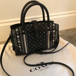 Limited edition Coach Skull Bandana cross body